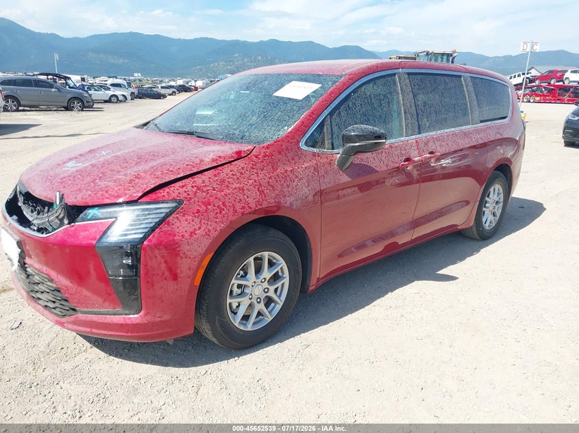 2027 Chrysler Pacifica VIN 2C4RC1BG8VR553216 IAAI salvage auction — FRONT END, Enterprise Vehicles Clear Only (Montana), sold $22,500 on 2026-07-30 (photo 2)