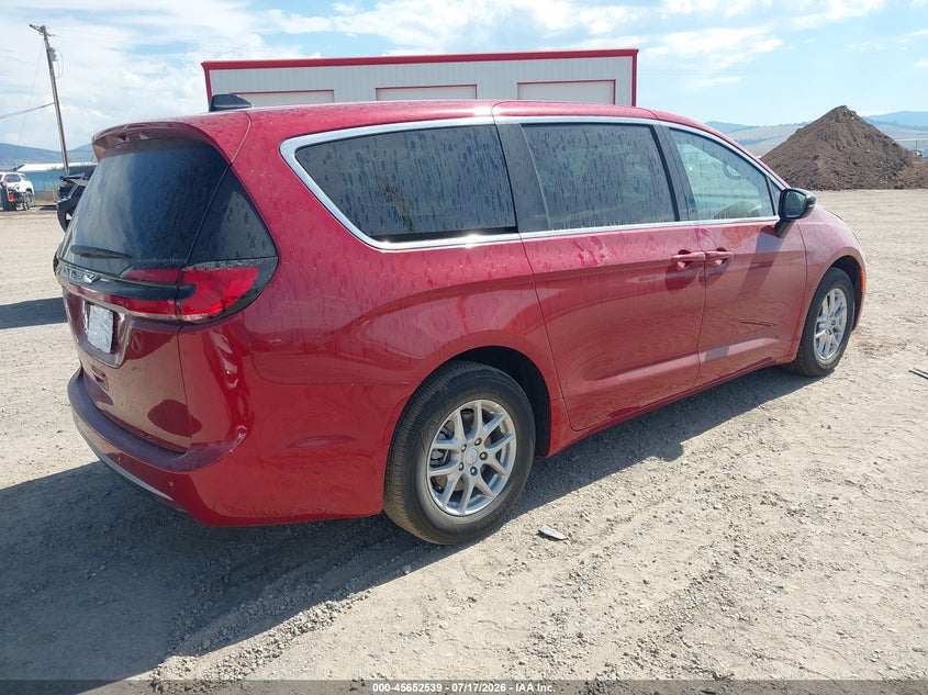2027 Chrysler Pacifica VIN 2C4RC1BG8VR553216 IAAI salvage auction — FRONT END, Enterprise Vehicles Clear Only (Montana), sold $22,500 on 2026-07-30 (photo 4)