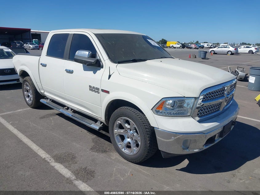 2018 Ram 1500 VIN 1C6RR7NM6JS310202 IAAI salvage auction — REAR END, Salvage Title, sold $25 on 2026-08-14 (photo 1)