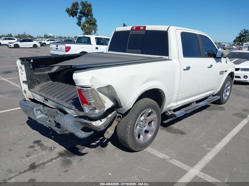 2018 Ram 1500 VIN 1C6RR7NM6JS310202 IAAI salvage auction — REAR END, Salvage Title, sold $25 on 2026-08-14 (photo 4)