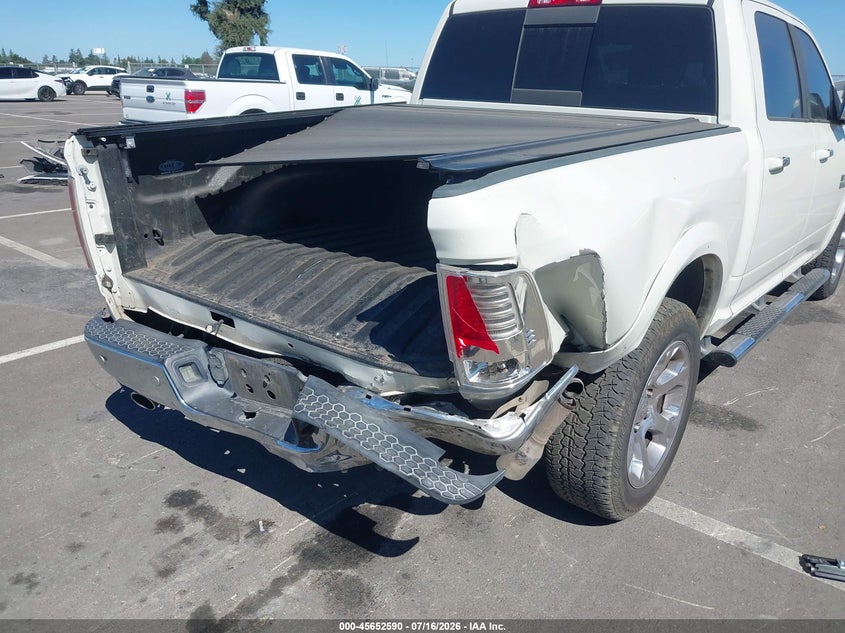 2018 Ram 1500 VIN 1C6RR7NM6JS310202 IAAI salvage auction — REAR END, Salvage Title, sold $25 on 2026-08-14 (photo 6)