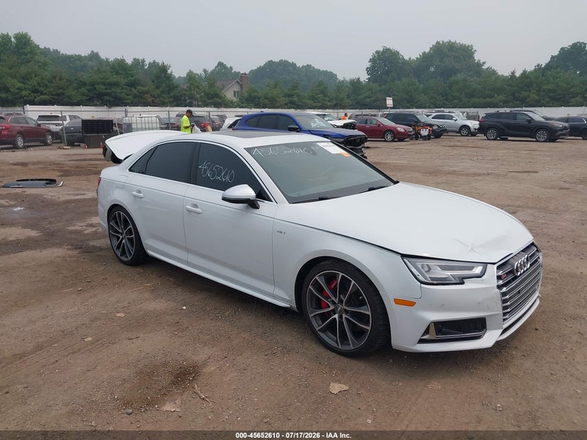 2018 Audi S4 VIN WAUC4AF47JA003133 — IAAI salvage auction photo
