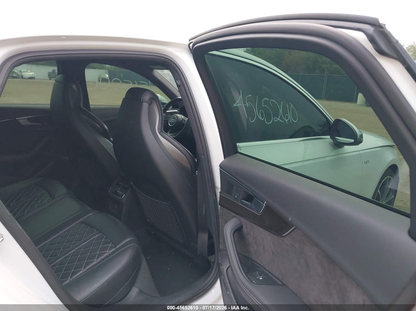 2018 Audi S4 VIN WAUC4AF47JA003133 IAAI salvage auction — REAR END, Clear (Indiana), sold $7,200 on 2026-08-25 (photo 8)