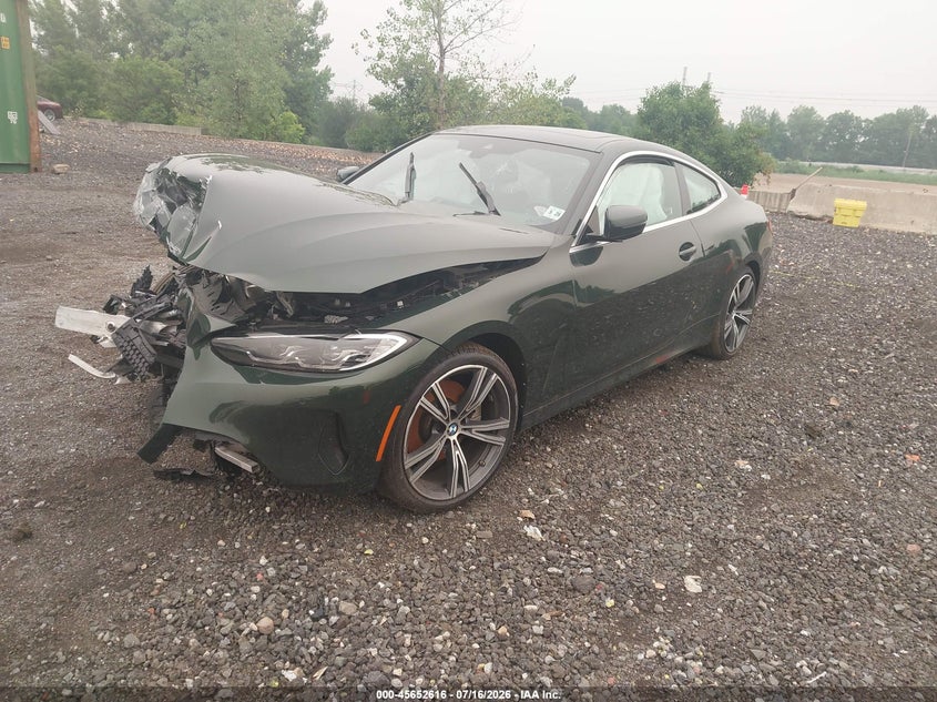 2024 BMW 4er VIN WBA73AP0XRCN05294 IAAI salvage auction — NORMAL WEAR, Clear (New Jersey), sold $25 on 2026-07-30 (photo 2)