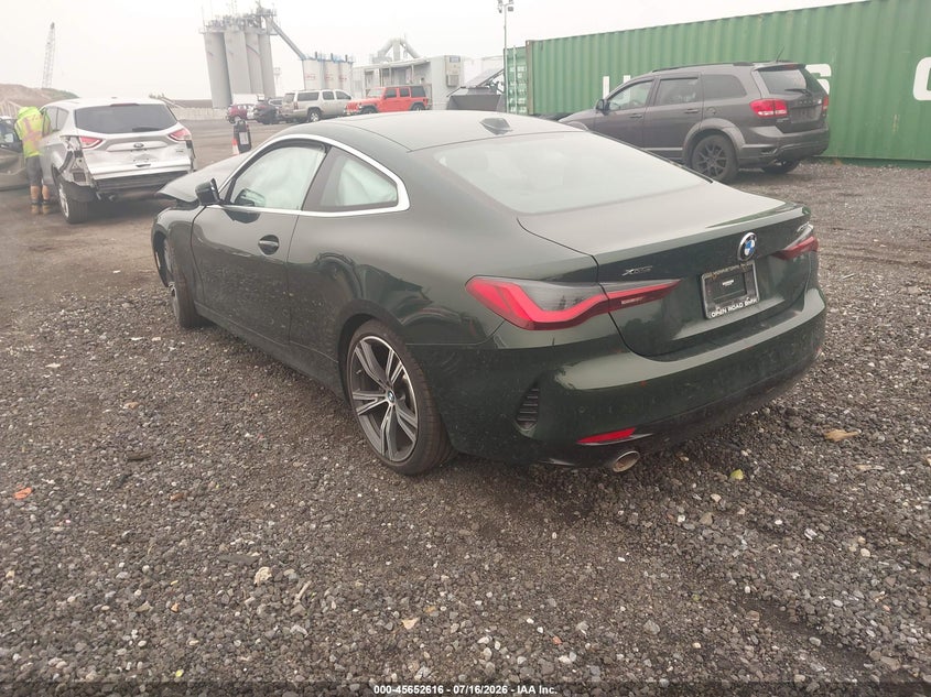 2024 BMW 4er VIN WBA73AP0XRCN05294 IAAI salvage auction — NORMAL WEAR, Clear (New Jersey), sold $25 on 2026-07-30 (photo 3)
