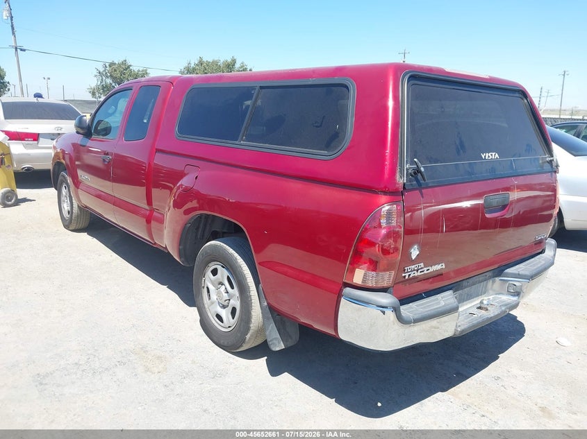 2005 Toyota Tacoma VIN 5TETX22N15Z033206 IAAI salvage auction — NORMAL WEAR, Clear - Dealer Only (California), sold $2,250 on 2026-07-23 (photo 3)
