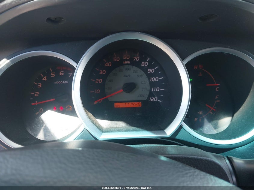 2005 Toyota Tacoma VIN 5TETX22N15Z033206 IAAI salvage auction — NORMAL WEAR, Clear - Dealer Only (California), sold $2,250 on 2026-07-23 (photo 7)