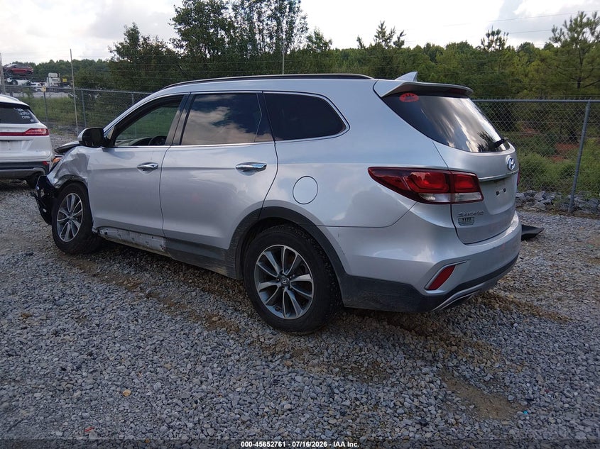 2017 Hyundai Santa fe VIN KM8SM4HF2HU186749 IAAI salvage auction — NORMAL WEAR, Clear (Tennessee), sold $1,000 on 2026-07-29 (photo 3)