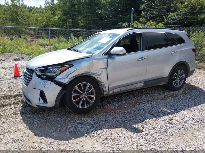 2017 Hyundai Santa fe VIN KM8SM4HF2HU186749 IAAI salvage auction — NORMAL WEAR, Clear (Tennessee), sold $1,000 on 2026-07-29 (photo 6)