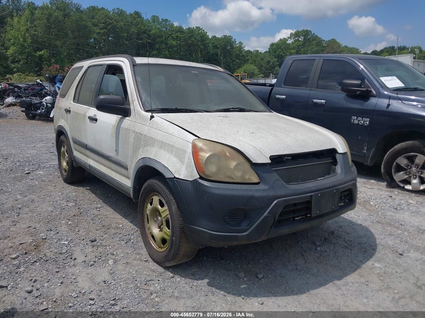 2006 Honda Cr-v VIN SHSRD68536U408557 IAAI salvage auction — NORMAL WEAR, Clear (Georgia), sold $600 on 2026-07-28 (photo 1)