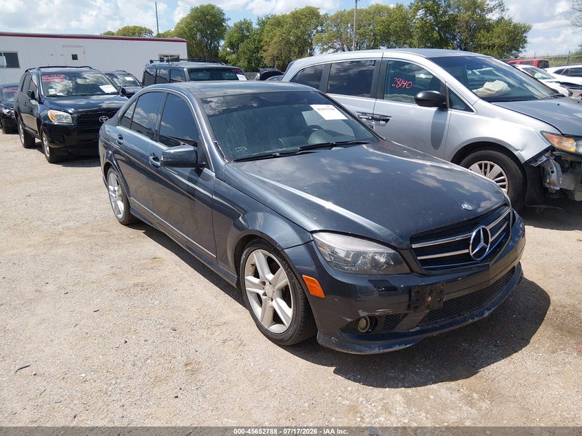 2011 Mercedes-benz C class VIN WDDGF8BB5BR180526 IAAI salvage auction — NORMAL WEAR, Certificate Of Title (Nebraska), sold $1,050 on 2026-08-20 (photo 1)