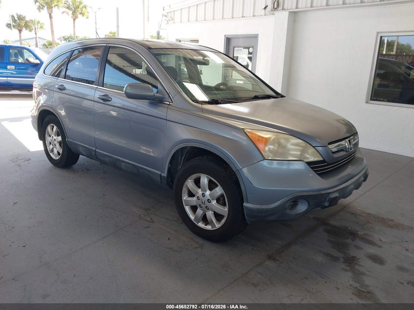 2007 Honda Cr-v VIN JHLRE387X7C036351 IAAI salvage auction — NORMAL WEAR, Clear (Florida), sold $1,500 on 2026-07-22 (photo 1)