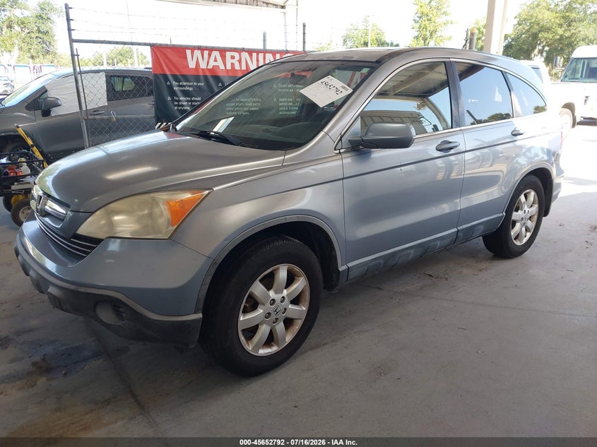 2007 Honda Cr-v VIN JHLRE387X7C036351 IAAI salvage auction — NORMAL WEAR, Clear (Florida), sold $1,500 on 2026-07-22 (photo 2)