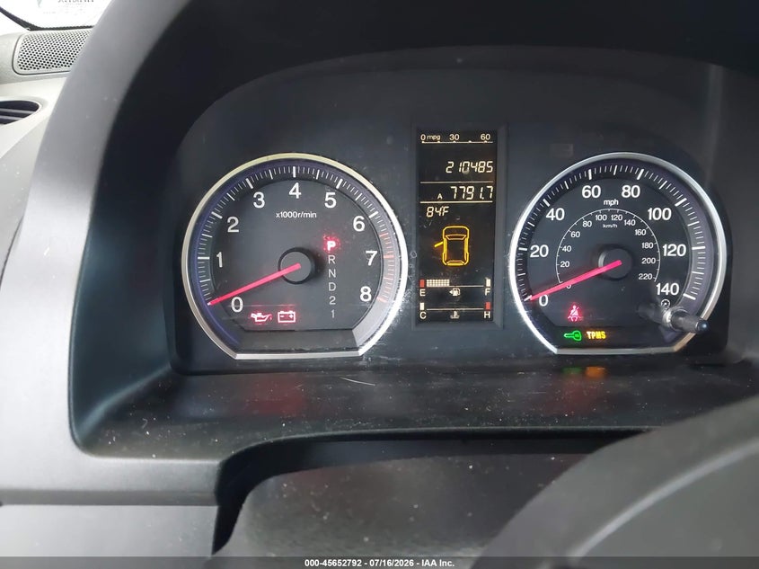 2007 Honda Cr-v VIN JHLRE387X7C036351 IAAI salvage auction — NORMAL WEAR, Clear (Florida), sold $1,500 on 2026-07-22 (photo 7)