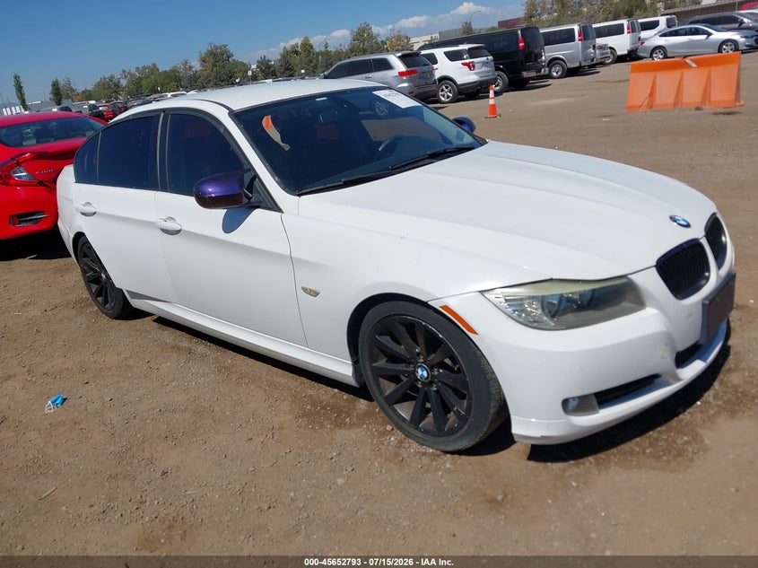 2011 BMW 3 series VIN WBAPH5G52BNM83810 IAAI salvage auction — NORMAL WEAR, Clear - Dealer Only (California), sold $400 on 2026-07-29 (photo 1)