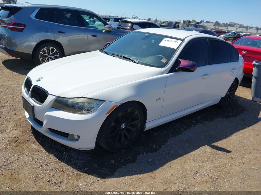 2011 BMW 3 series VIN WBAPH5G52BNM83810 IAAI salvage auction — NORMAL WEAR, Clear - Dealer Only (California), sold $400 on 2026-07-29 (photo 2)