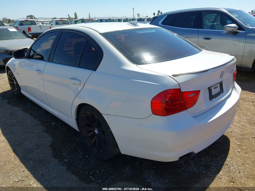 2011 BMW 3 series VIN WBAPH5G52BNM83810 IAAI salvage auction — NORMAL WEAR, Clear - Dealer Only (California), sold $400 on 2026-07-29 (photo 6)