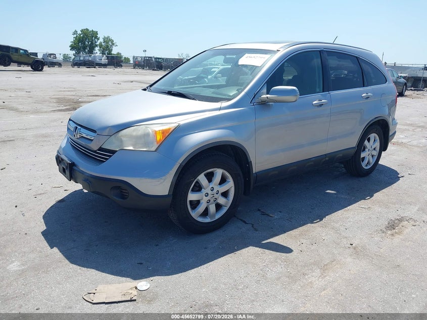 2007 Honda Cr-v VIN JHLRE48717C095522 IAAI salvage auction — LEFT FRONT, Regular Certificate (Iowa), sold $525 on 2026-07-28 (photo 2)