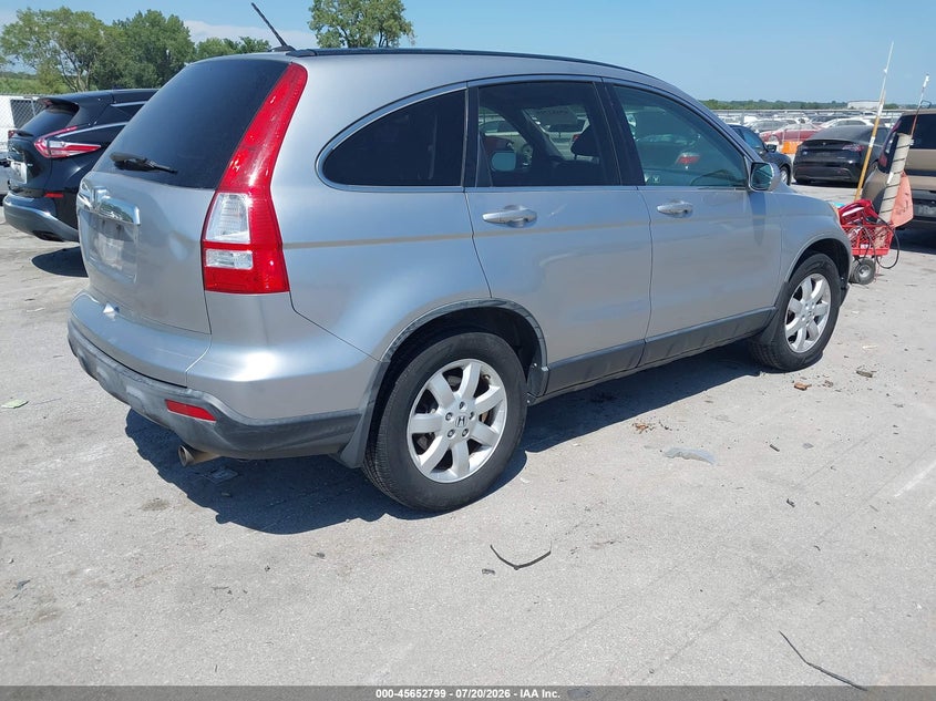 2007 Honda Cr-v VIN JHLRE48717C095522 IAAI salvage auction — LEFT FRONT, Regular Certificate (Iowa), sold $525 on 2026-07-28 (photo 4)