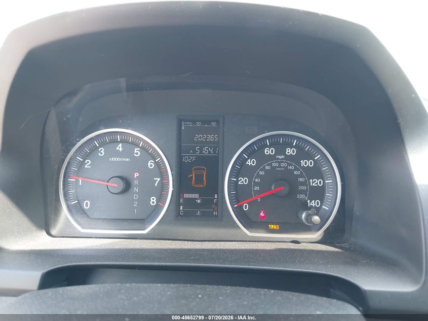 2007 Honda Cr-v VIN JHLRE48717C095522 IAAI salvage auction — LEFT FRONT, Regular Certificate (Iowa), sold $525 on 2026-07-28 (photo 7)