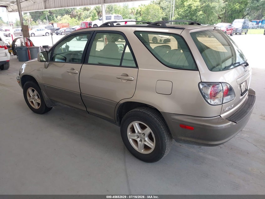 2001 Lexus Rx 300 VIN JTJGF10U310117088 IAAI salvage auction — FRONT END, Clear (Florida), sold $25 on 2026-07-29 (photo 3)