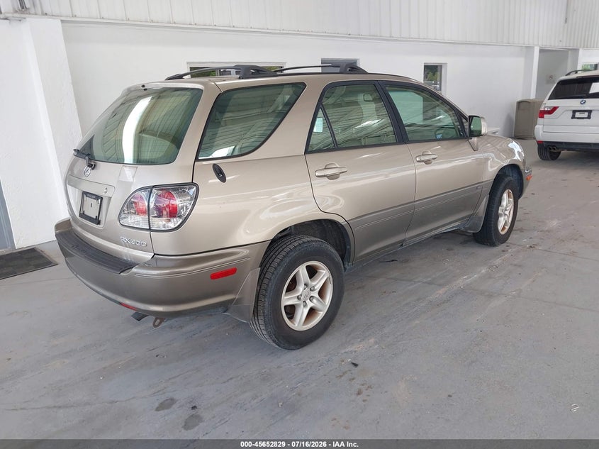 2001 Lexus Rx 300 VIN JTJGF10U310117088 IAAI salvage auction — FRONT END, Clear (Florida), sold $25 on 2026-07-29 (photo 4)