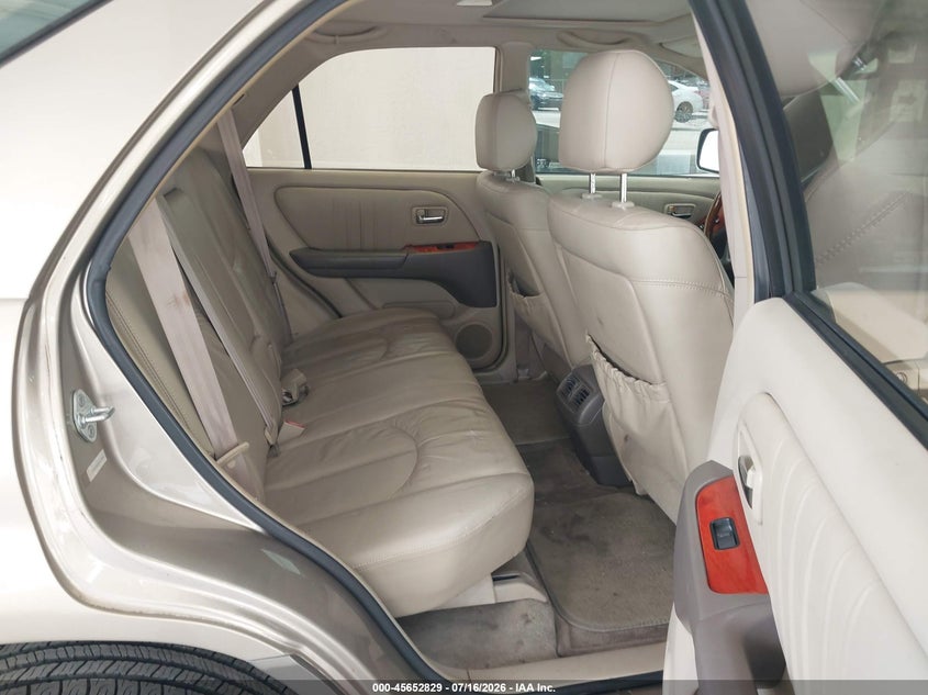 2001 Lexus Rx 300 VIN JTJGF10U310117088 IAAI salvage auction — FRONT END, Clear (Florida), sold $25 on 2026-07-29 (photo 8)