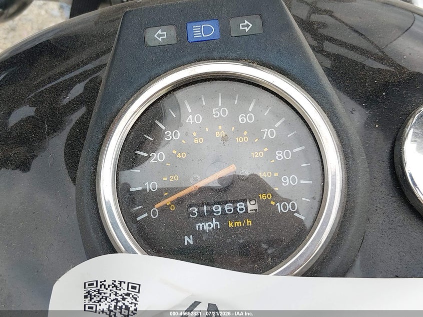2009 Suzuki Ls650 VIN JS1NP41A592101739 IAAI salvage auction — NORMAL WEAR, Clear - Less Than 75% (Maryland), sold $50 on 2026-07-28 (photo 7)