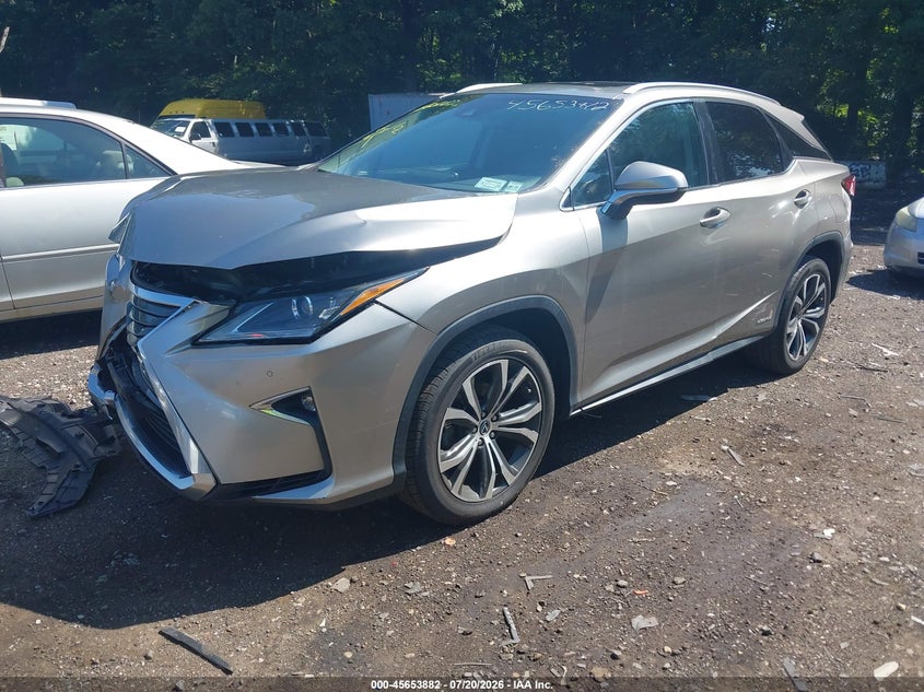 2018 Lexus Rx VIN 2T2BGMCA5JC024197 IAAI salvage auction — FRONT END, Mv-907A (New York), sold $8,600 on 2026-07-25 (photo 2)