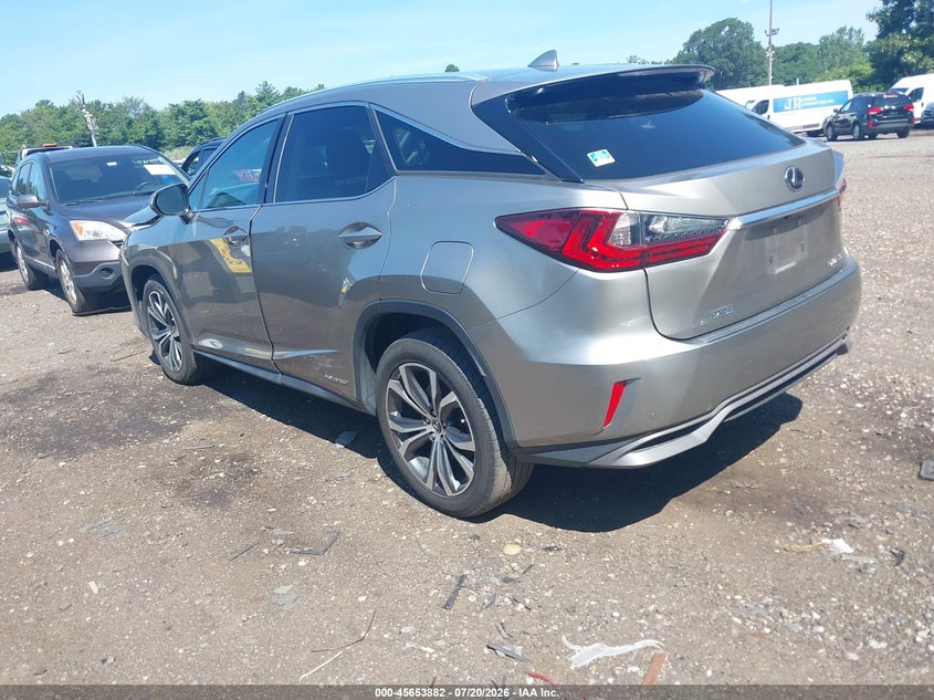 2018 Lexus Rx VIN 2T2BGMCA5JC024197 IAAI salvage auction — FRONT END, Mv-907A (New York), sold $8,600 on 2026-07-25 (photo 3)