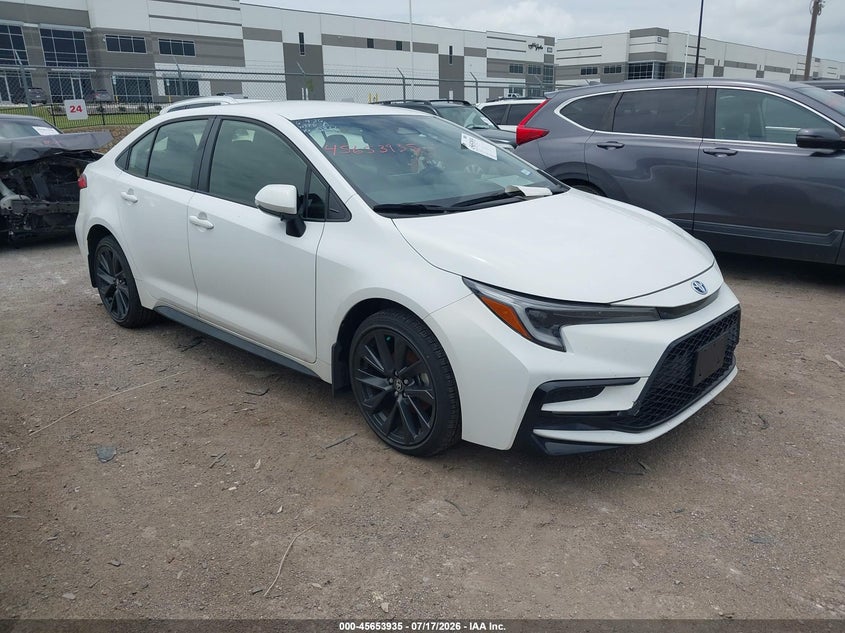 2025 Toyota Corolla VIN JTDBCMFE8SJ043315 — IAAI salvage auction photo