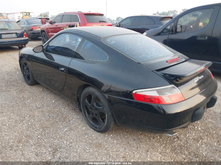 1999 Porsche 911 VIN WP0AA2996XS625323 IAAI salvage auction — NORMAL WEAR, Clear (California), sold $8,400 on 2026-08-19 (photo 3)