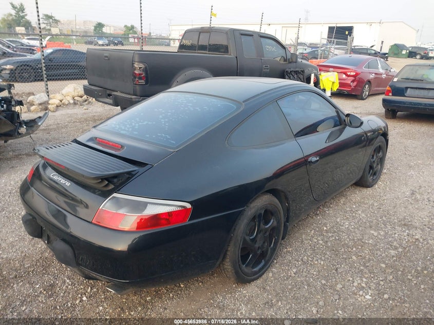 1999 Porsche 911 VIN WP0AA2996XS625323 IAAI salvage auction — NORMAL WEAR, Clear (California), sold $8,400 on 2026-08-19 (photo 4)