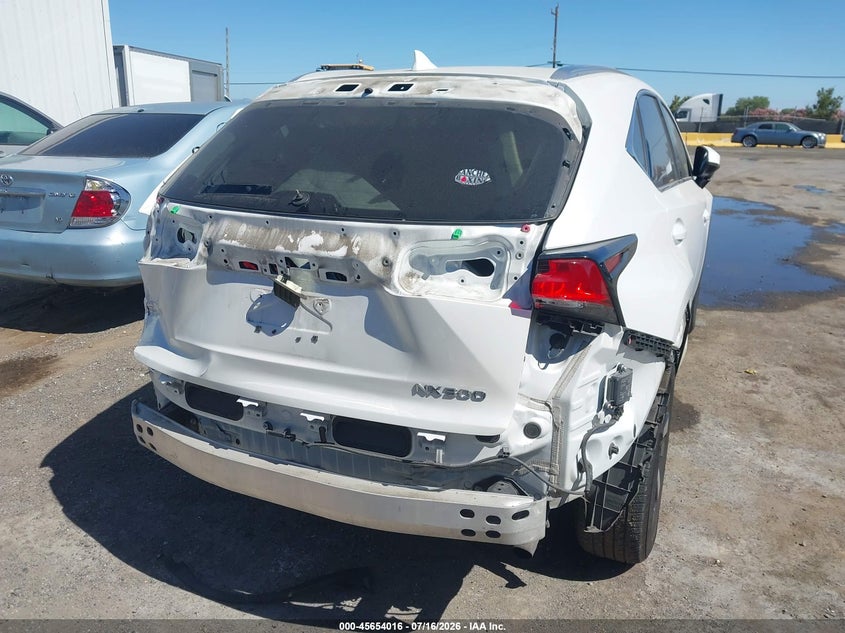 2021 Lexus Nx VIN JTJGARDZ2M5023780 IAAI salvage auction — REAR END, Salvage Title, sold $9,600 on 2026-08-02 (photo 6)