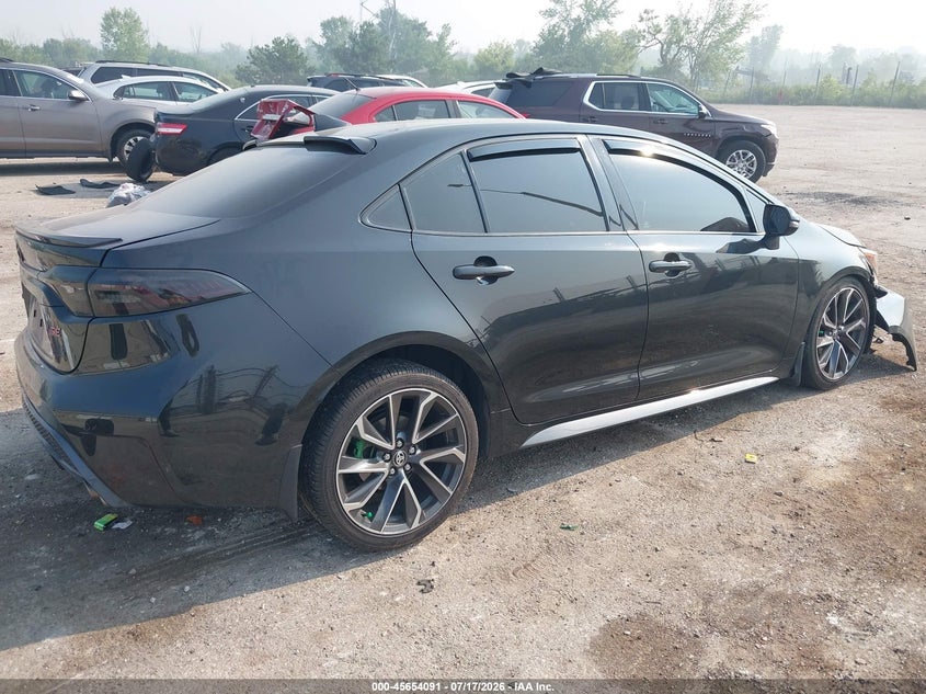2021 Toyota Corolla VIN JTDP4MCE8MJ059041 IAAI salvage auction — LEFT FRONT, Salvage Title, sold $2,900 on 2026-08-26 (photo 4)