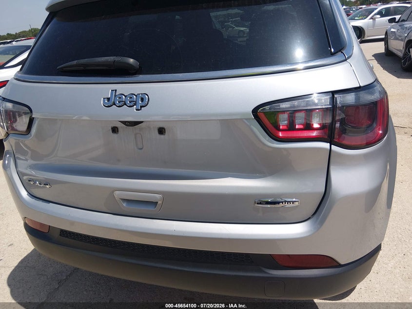 2024 Jeep Compass VIN 3C4NJDBN4RT106955 IAAI salvage auction — REAR END, Salvage Title, sold $12,300 on 2026-07-29 (photo 6)