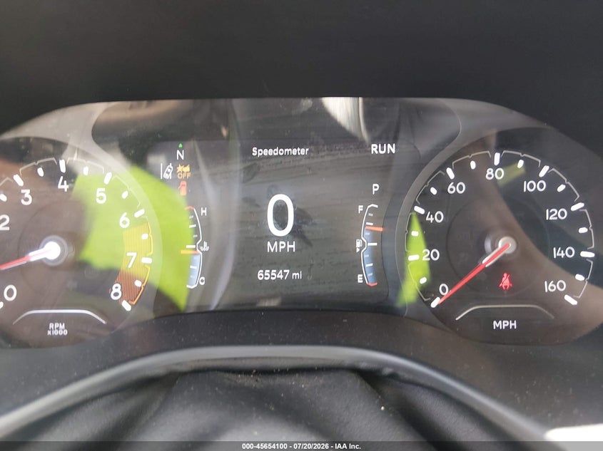 2024 Jeep Compass VIN 3C4NJDBN4RT106955 IAAI salvage auction — REAR END, Salvage Title, sold $12,300 on 2026-07-29 (photo 7)