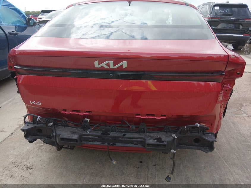 2026 Kia K4 VIN 3KPFT4DE4TE312784 IAAI salvage auction — REAR END, Enterprise Vehicles Clear Only (Texas), sold $10,600 on 2026-07-29 (photo 6)