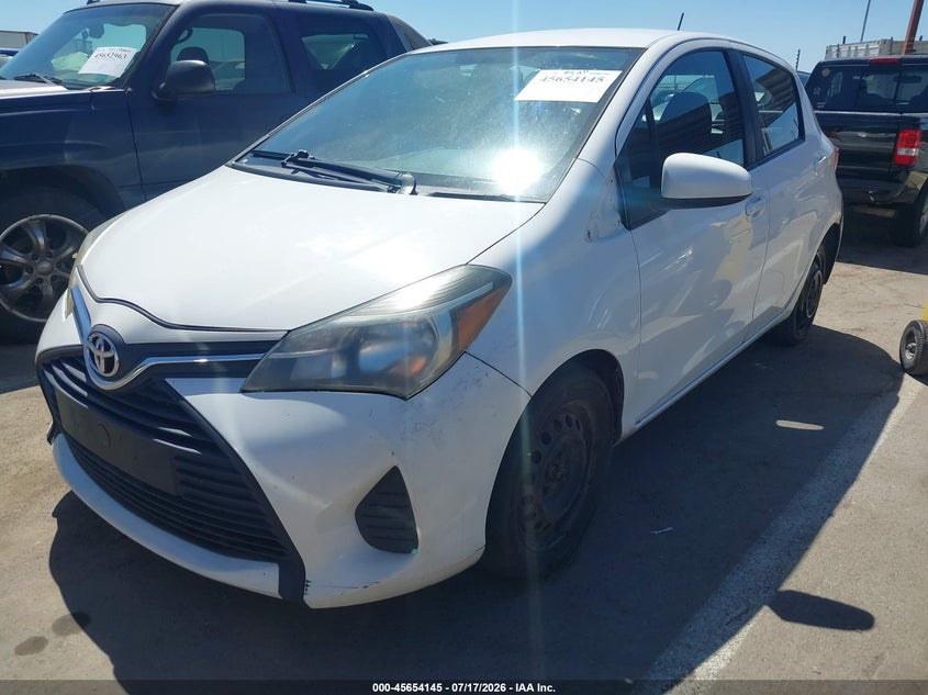 2016 Toyota Yaris VIN VNKKTUD33GA069367 IAAI salvage auction — NORMAL WEAR, Clear - Dealer Only (California), sold $1,100 on 2026-07-28 (photo 2)