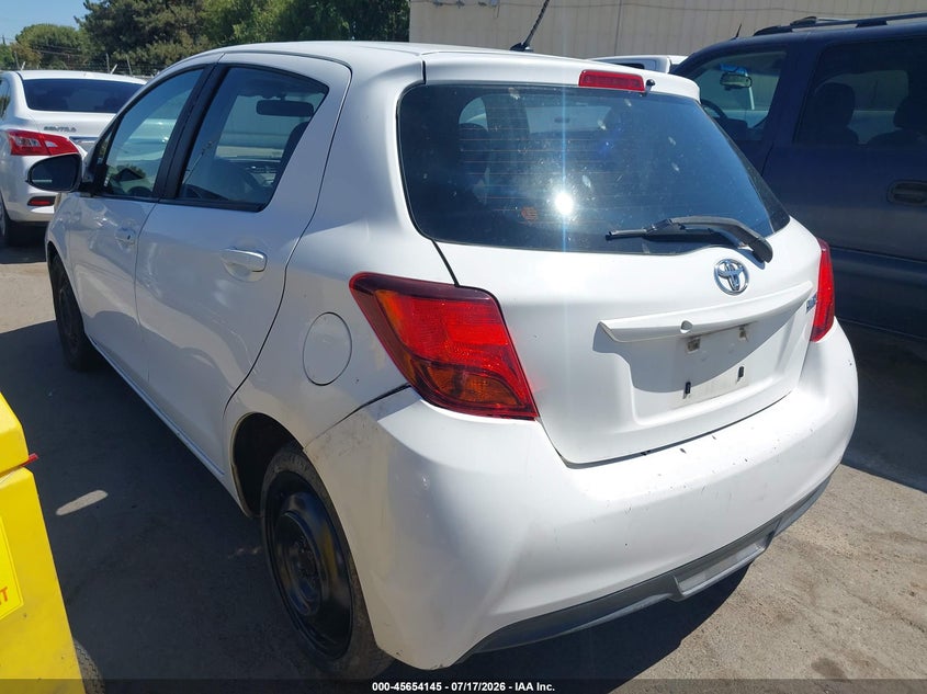 2016 Toyota Yaris VIN VNKKTUD33GA069367 IAAI salvage auction — NORMAL WEAR, Clear - Dealer Only (California), sold $1,100 on 2026-07-28 (photo 3)