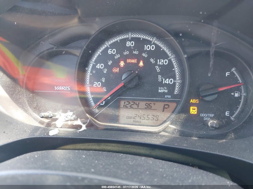 2016 Toyota Yaris VIN VNKKTUD33GA069367 IAAI salvage auction — NORMAL WEAR, Clear - Dealer Only (California), sold $1,100 on 2026-07-28 (photo 7)