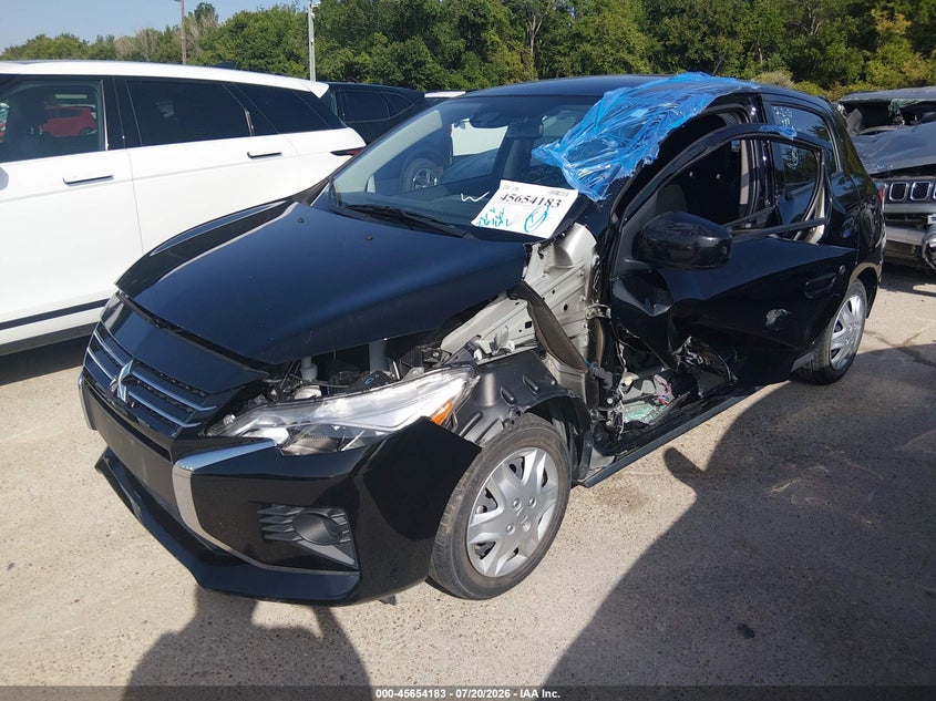 2024 Mitsubishi Mirage VIN ML32AUHJ5RH032731 IAAI salvage auction — LEFT FRONT, Enterprise Vehicles Clear Only (Texas), sold $3,600 on 2026-07-29 (photo 2)