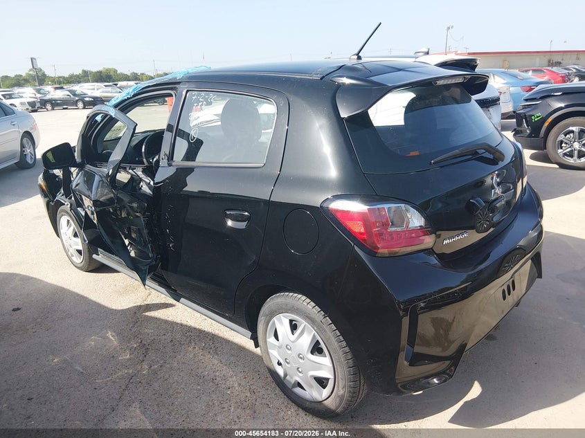 2024 Mitsubishi Mirage VIN ML32AUHJ5RH032731 IAAI salvage auction — LEFT FRONT, Enterprise Vehicles Clear Only (Texas), sold $3,600 on 2026-07-29 (photo 3)