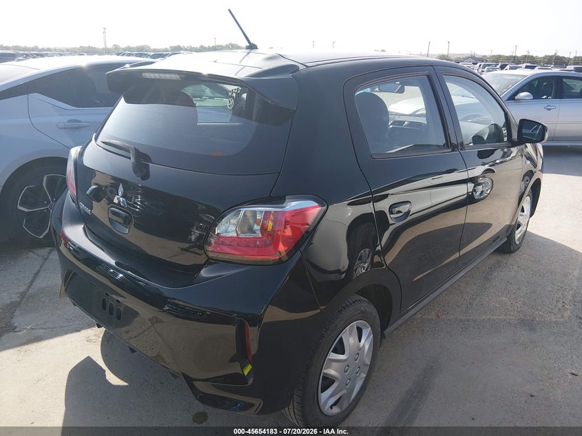 2024 Mitsubishi Mirage VIN ML32AUHJ5RH032731 IAAI salvage auction — LEFT FRONT, Enterprise Vehicles Clear Only (Texas), sold $3,600 on 2026-07-29 (photo 4)