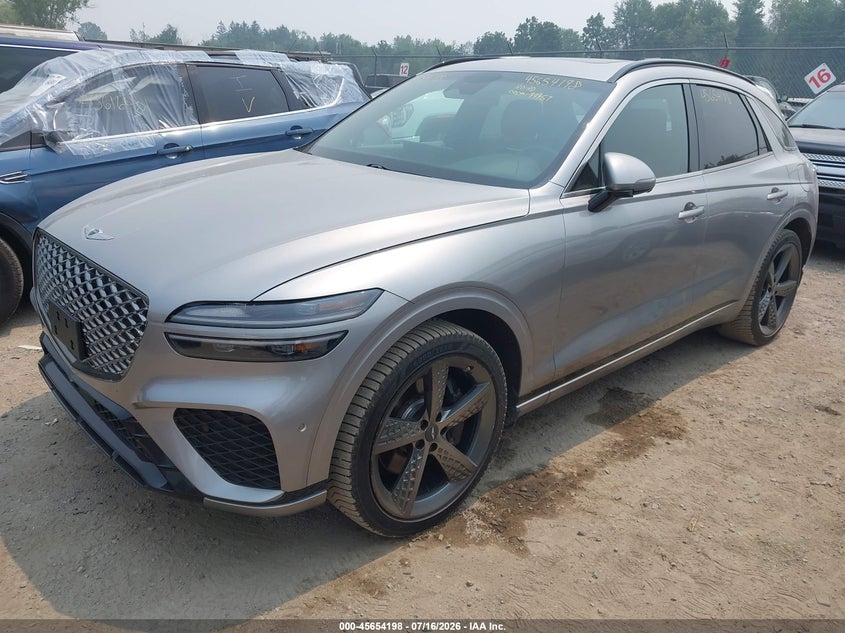 2023 Genesis Gv70 VIN KMUMADTB0PU080158 IAAI salvage auction — NORMAL WEAR, Clear (New York), sold $15,100 on 2026-07-23 (photo 2)