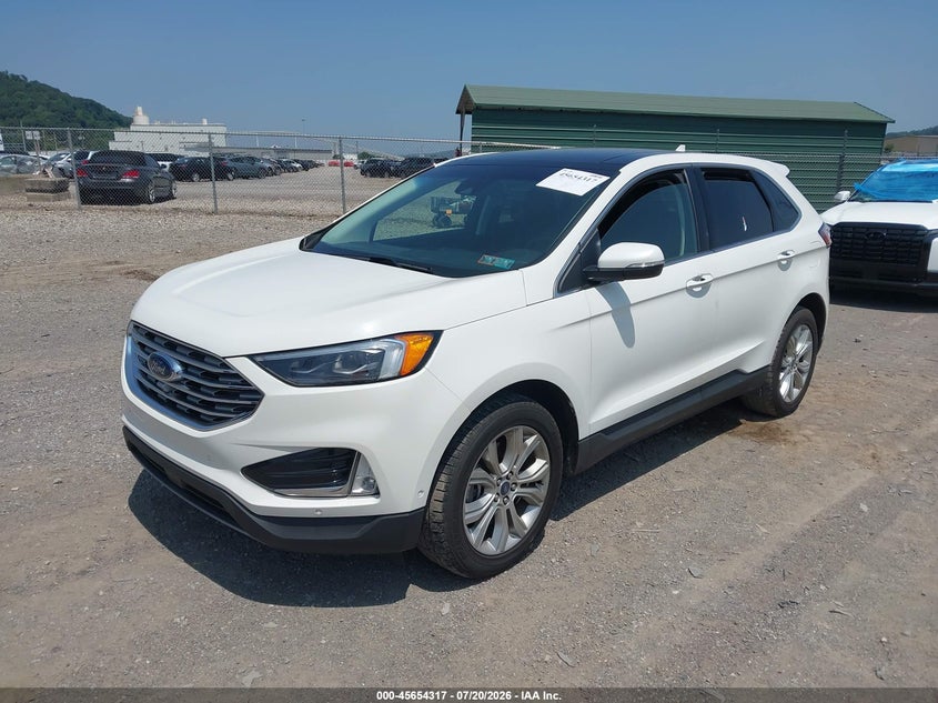 2020 Ford Edge VIN 2FMPK4K98LBA07479 IAAI salvage auction — SIDE, Wait Title, sold $8,300 on 2026-08-18 (photo 2)