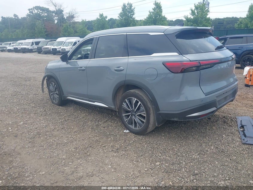 2026 Infiniti Qx60 VIN 5N1AL1FS2TC352201 IAAI salvage auction — FRONT END, Salvage Title, sold $18,950 on 2026-08-18 (photo 3)