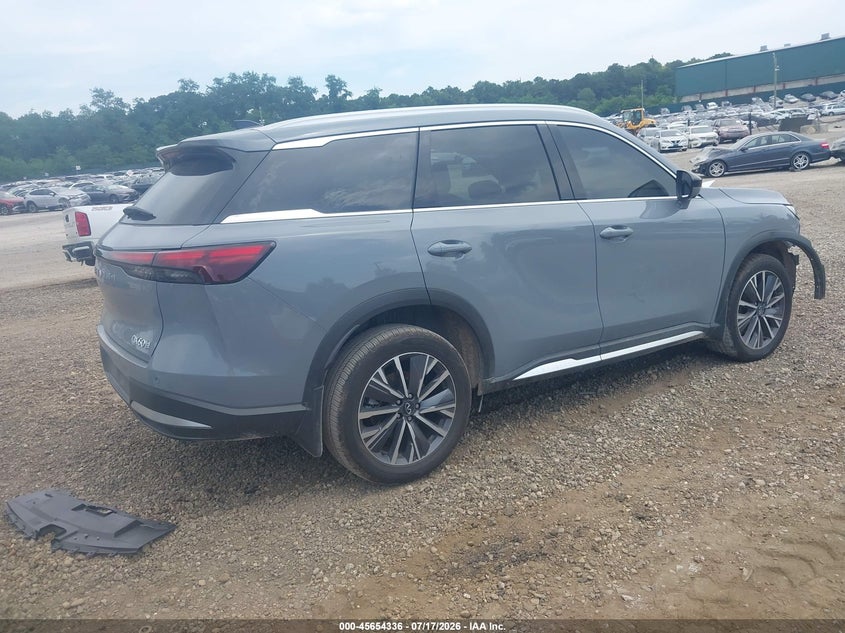 2026 Infiniti Qx60 VIN 5N1AL1FS2TC352201 IAAI salvage auction — FRONT END, Salvage Title, sold $18,950 on 2026-08-18 (photo 4)