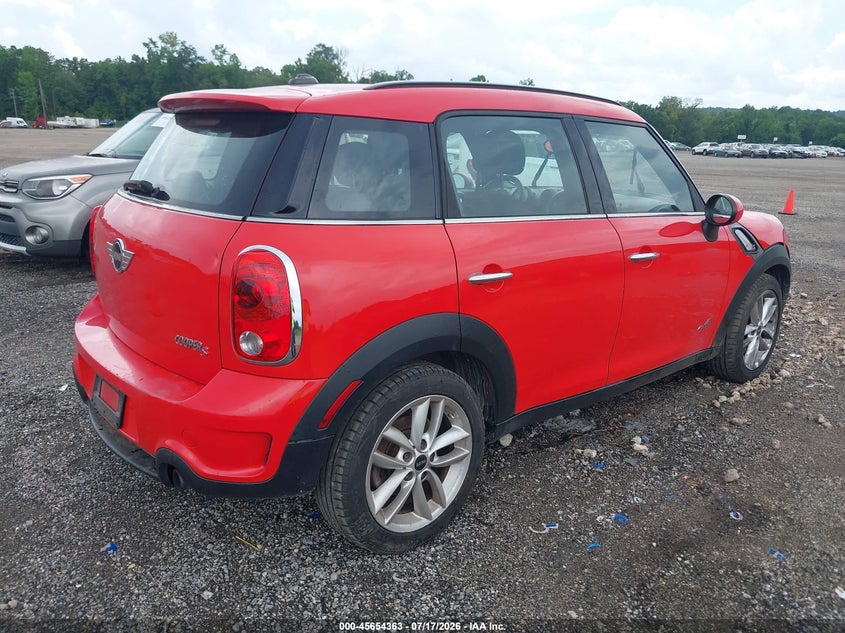 2012 Mini Cooper VIN WMWZC5C51CWL63358 IAAI salvage auction — NORMAL WEAR, Clear (Alabama), sold $375 on 2026-07-29 (photo 4)