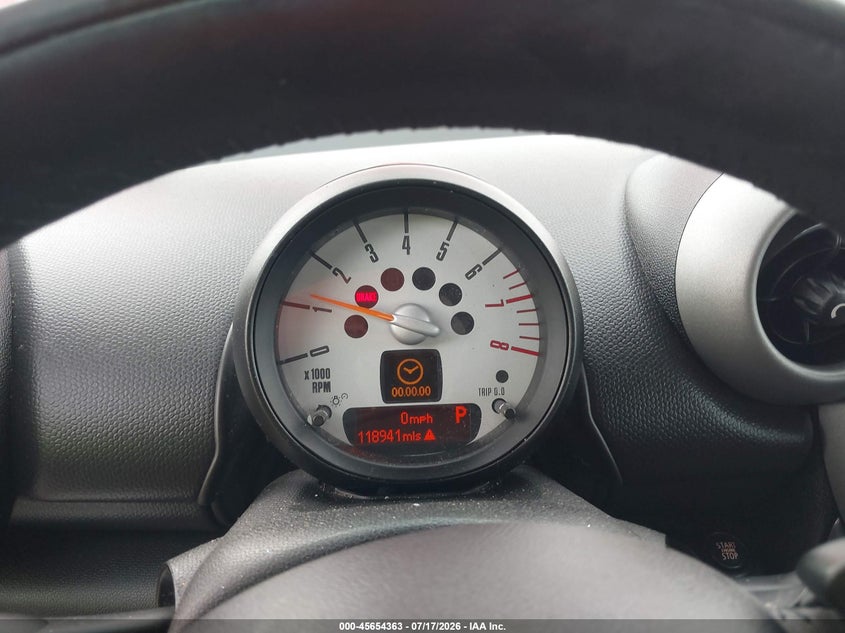 2012 Mini Cooper VIN WMWZC5C51CWL63358 IAAI salvage auction — NORMAL WEAR, Clear (Alabama), sold $375 on 2026-07-29 (photo 7)